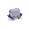 Capot 10B, Aluminium moulé sous pression, IP65, Sortie horizontale, PG16